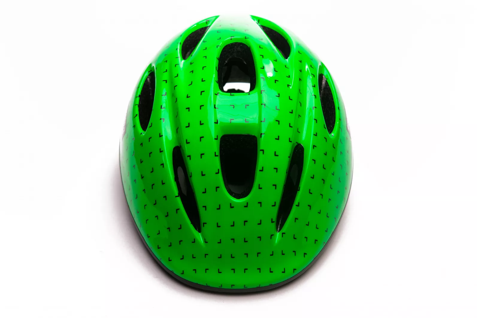 Шлем детский Green Cycle FLASH размер 48-52см, Зелено-черный 2