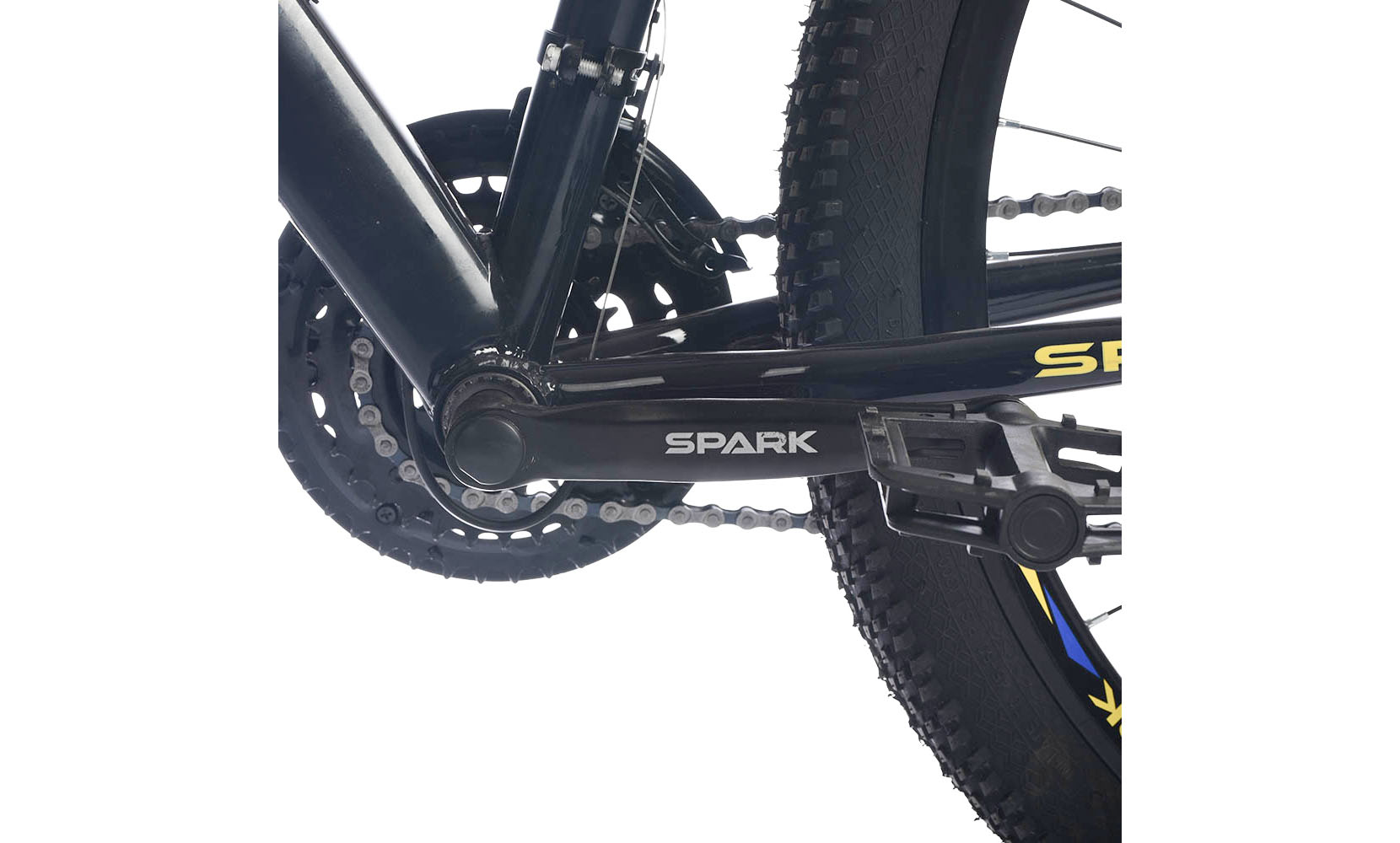 Велосипед SPARK APEX 27,5", размер S, рама 15", год 2026, синий с черным 3