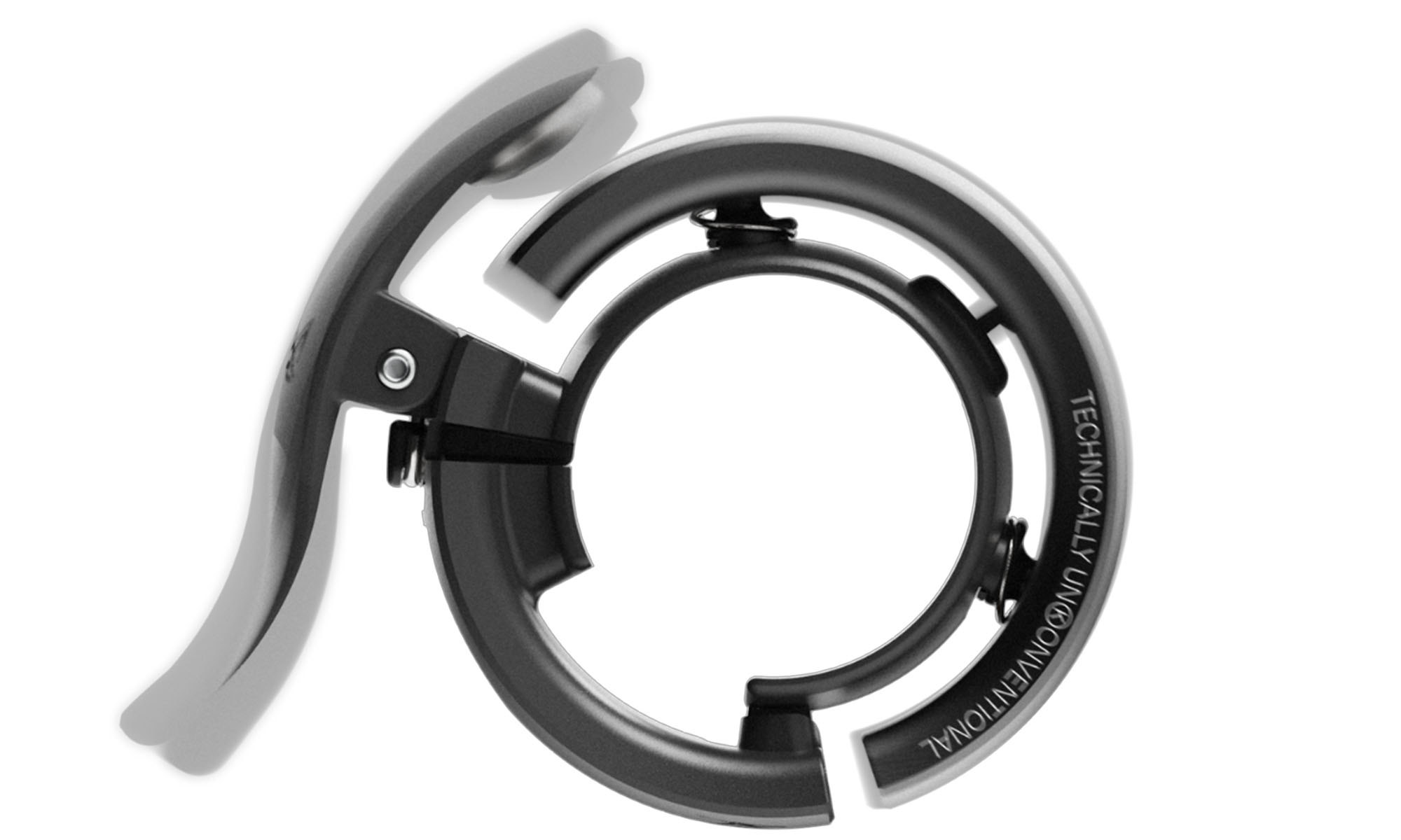 Звонок Knog Oi Prima Anthracite Small 3 Звонок Knog Oi Prima Anthracite Small 3