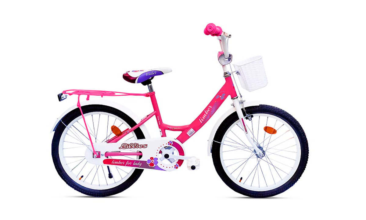 Велосипед Monteria Limber Girl 20" (2021) 2021 Черно-розовый