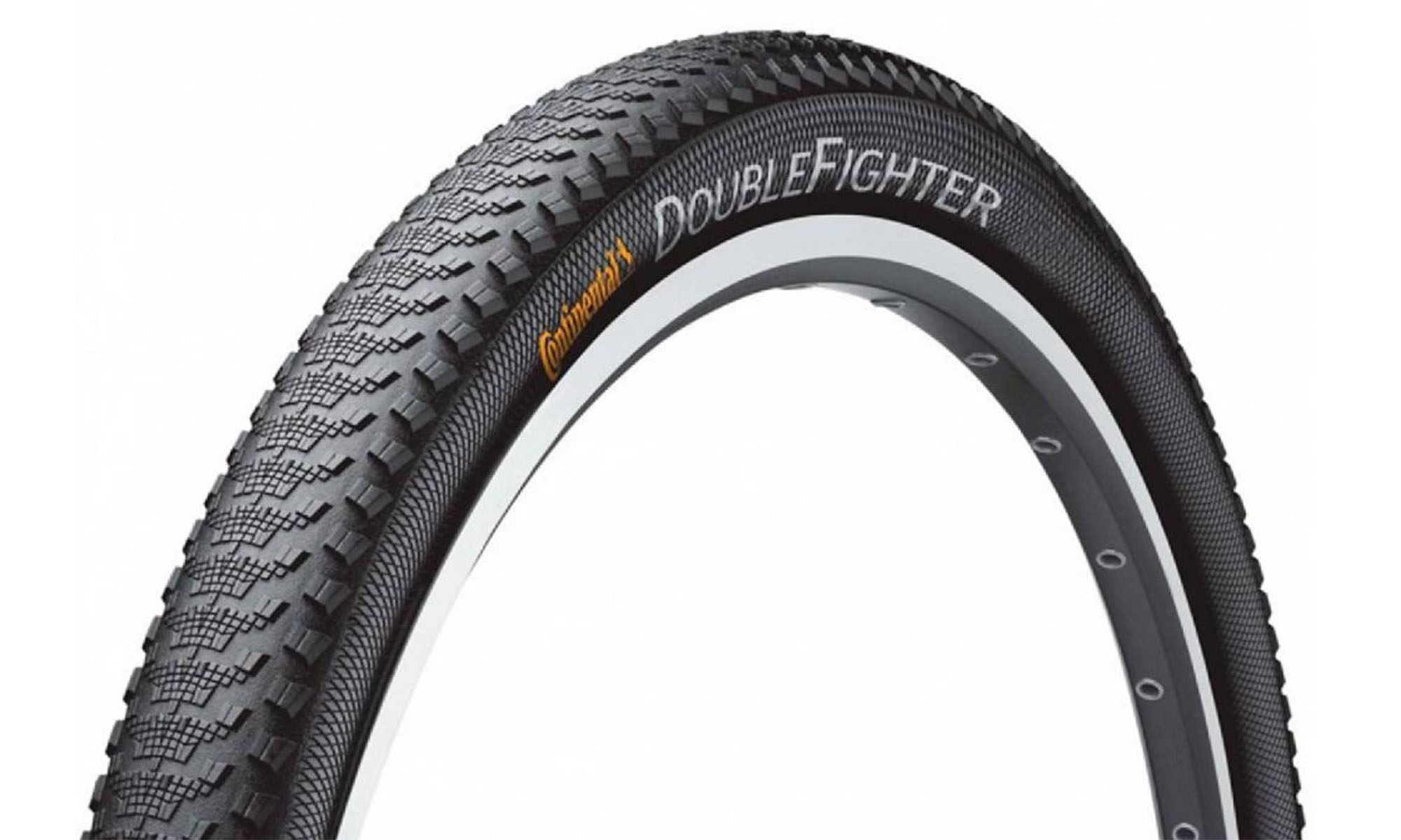 Покрышка Continental Double Fighter III , 27.5"x2.0, 50-584, черная, не складная, светоотражающая, Sport, 860 г Покрышка Continental Double Fighter III , 27.5"x2.0, 50-584, черная, не складная, светоотражающая, Sport, 860 г