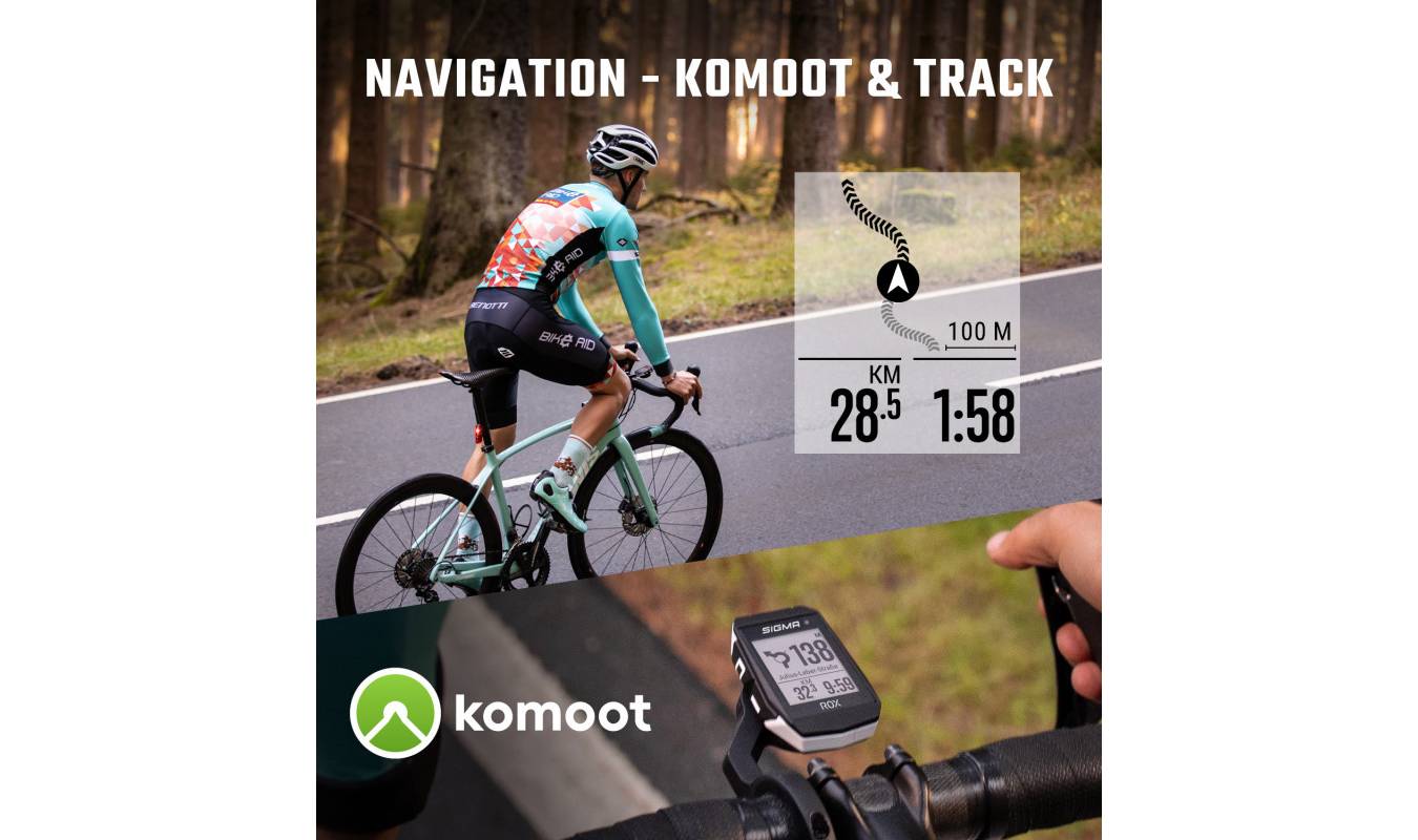 Велокомп'ютер Sigma Sport ROX 11.1 EVO White 4 Велокомп'ютер Sigma Sport ROX 11.1 EVO White 4