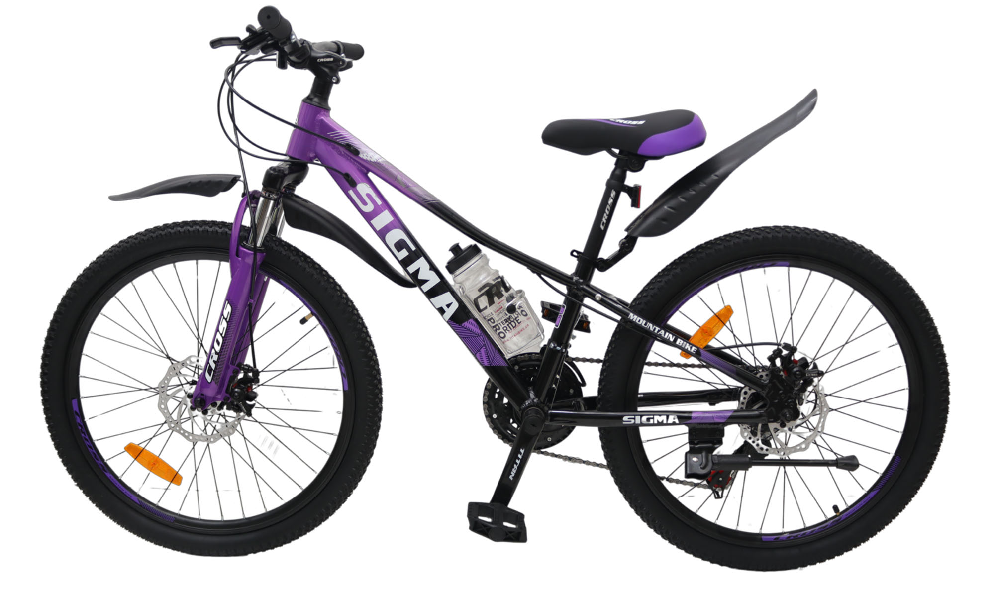 Велосипед Cross Sigma 26", размер XS, рама 13", 2024, Фиолетовый 2