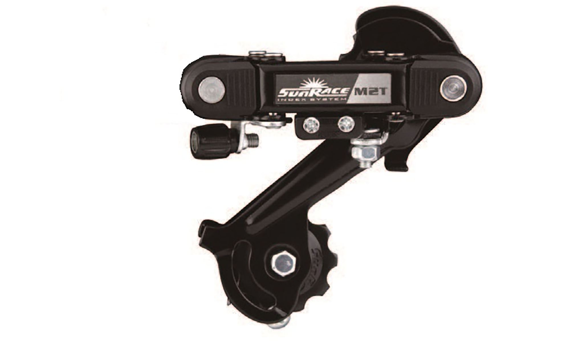 Задній перемикач SunRace RDM2T, 7/6 швидкостей, max.: 28T, Long Law, Mound на гачку 