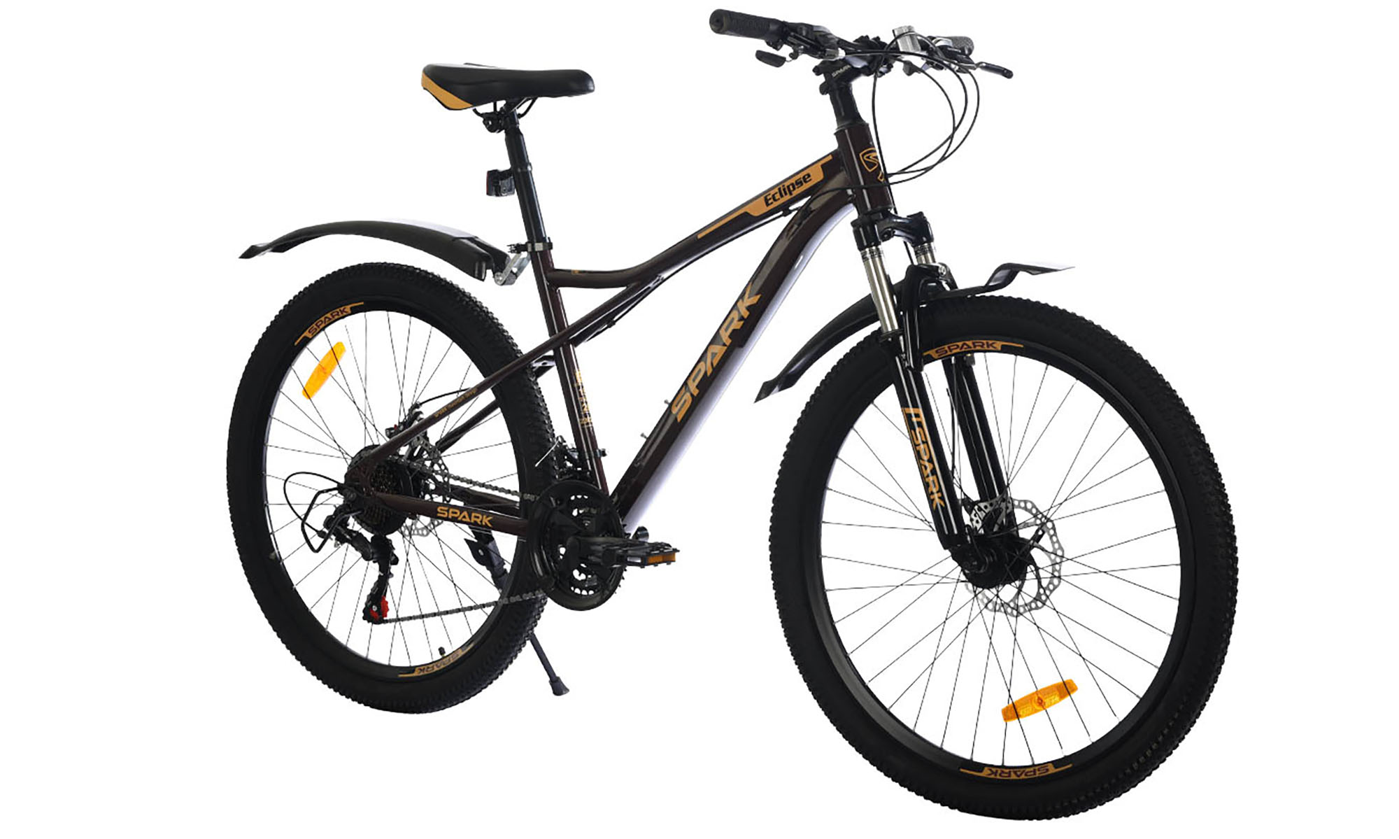 Велосипед SPARK ECLIPSE 26", размер S, рама 15", год 2026, темно-коричневый 3