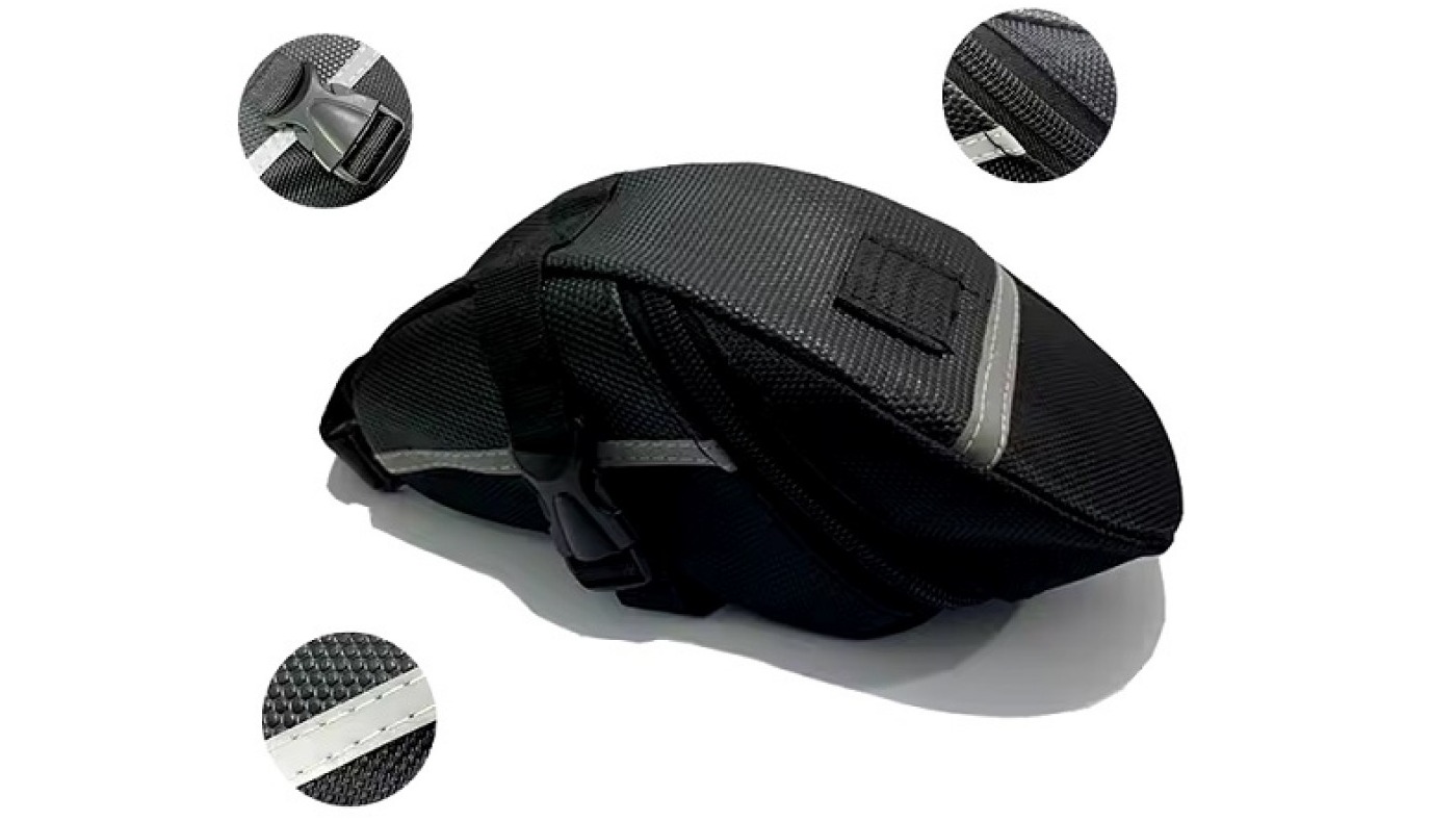 Велосумка B-Soul CWBW под седло черное 2 Велосумка B-Soul CWBW под седло черное 2