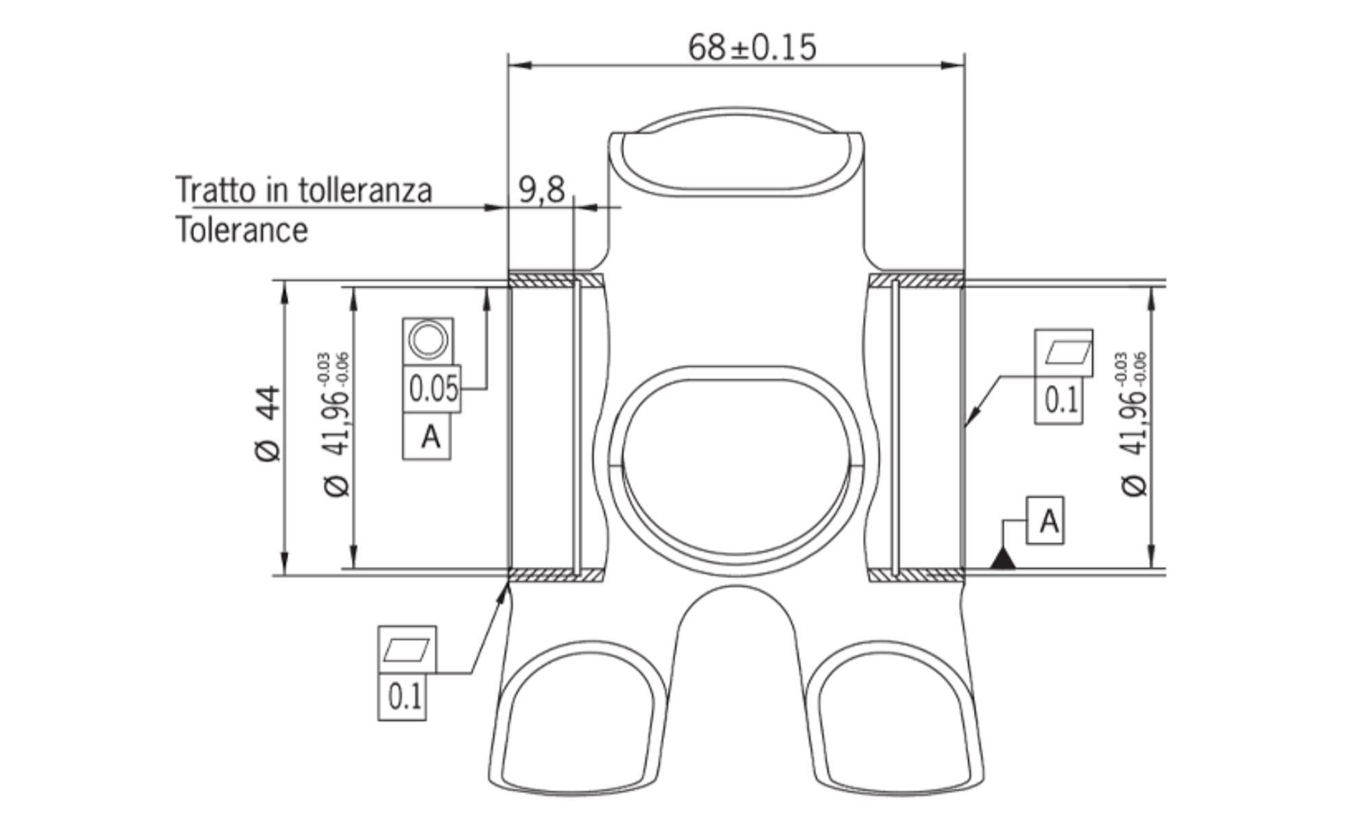 Каретка Miche Evo Max 68X42 Bottom Bracket, Press Fit 2 Каретка Miche Evo Max 68X42 Bottom Bracket, Press Fit 2