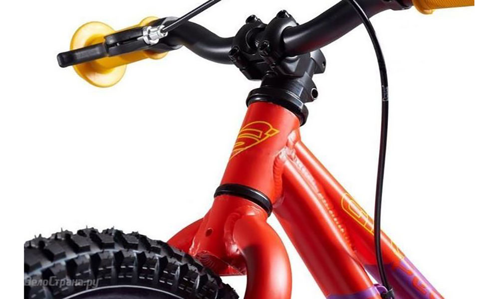 Беговел SCOOL pedeX dirt 14" фиолетово-красный 5