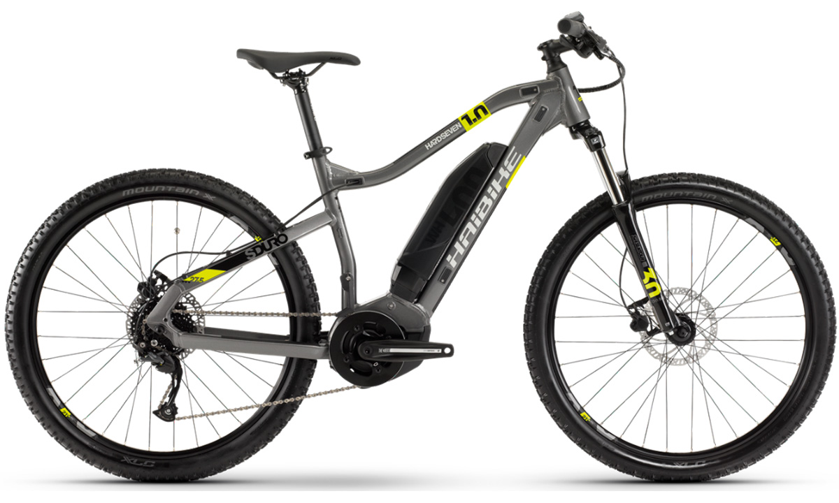 Электровелосипед Haibike SDURO HardSeven 1.0 27,5" (2020) 2020 Серый 4