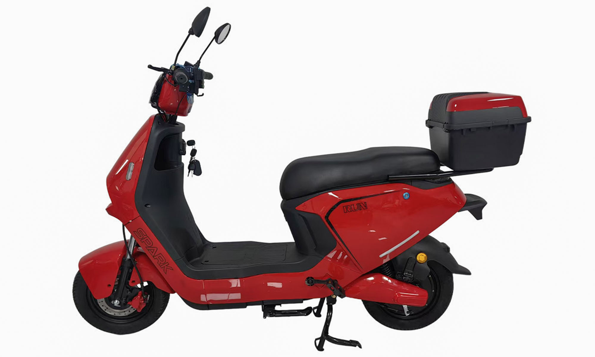 Велосипед з електромотором SPARK RUN 10", розмір 14", 60V/1000W/25Ah, рік 2026, червоний Велосипед з електромотором SPARK RUN 10", розмір 14", 60V/1000W/25Ah, рік 2026, червоний