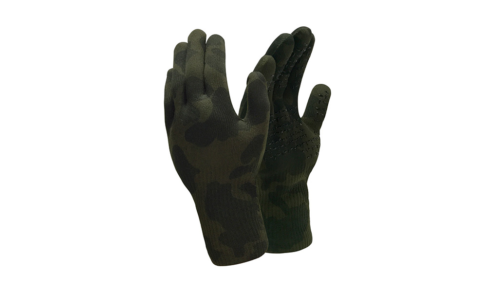 Фотографія Рукавички Водонепроникні Dexshell Camouflage Gloves XL зелений 2