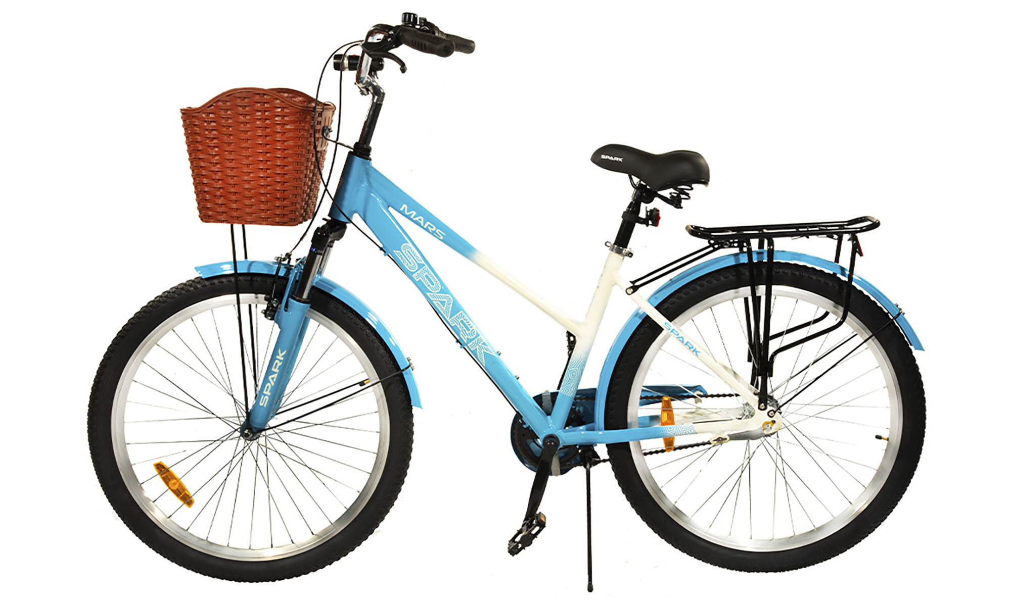 Велосипед SPARK PLANET-3 MARS 26", розмір M, рама 17", рік 2025, синьо-білий 4