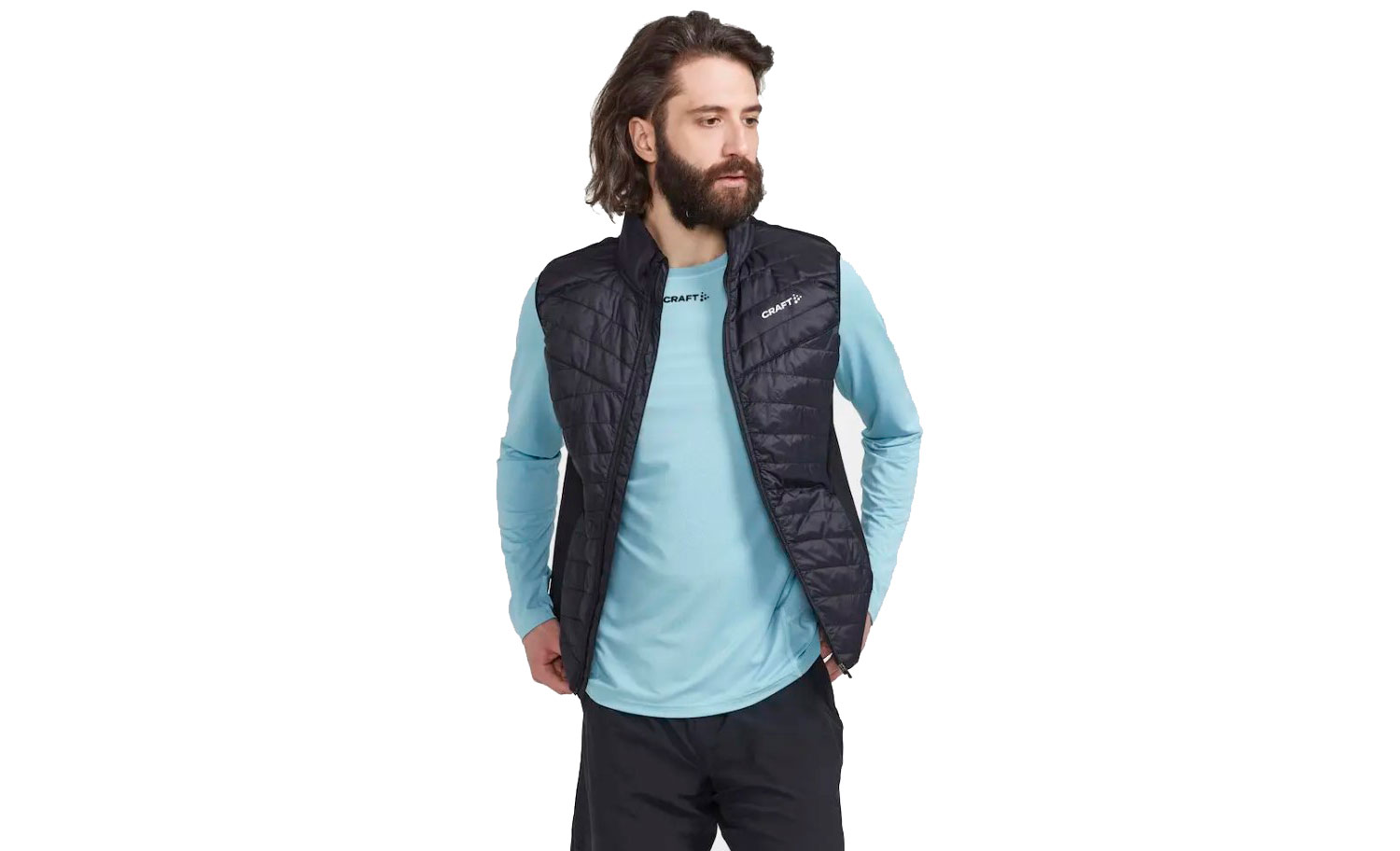 Жилет Craft ADV ESSENCE WARM VEST, мужская, размер  S, сезон AW 22 Black 7