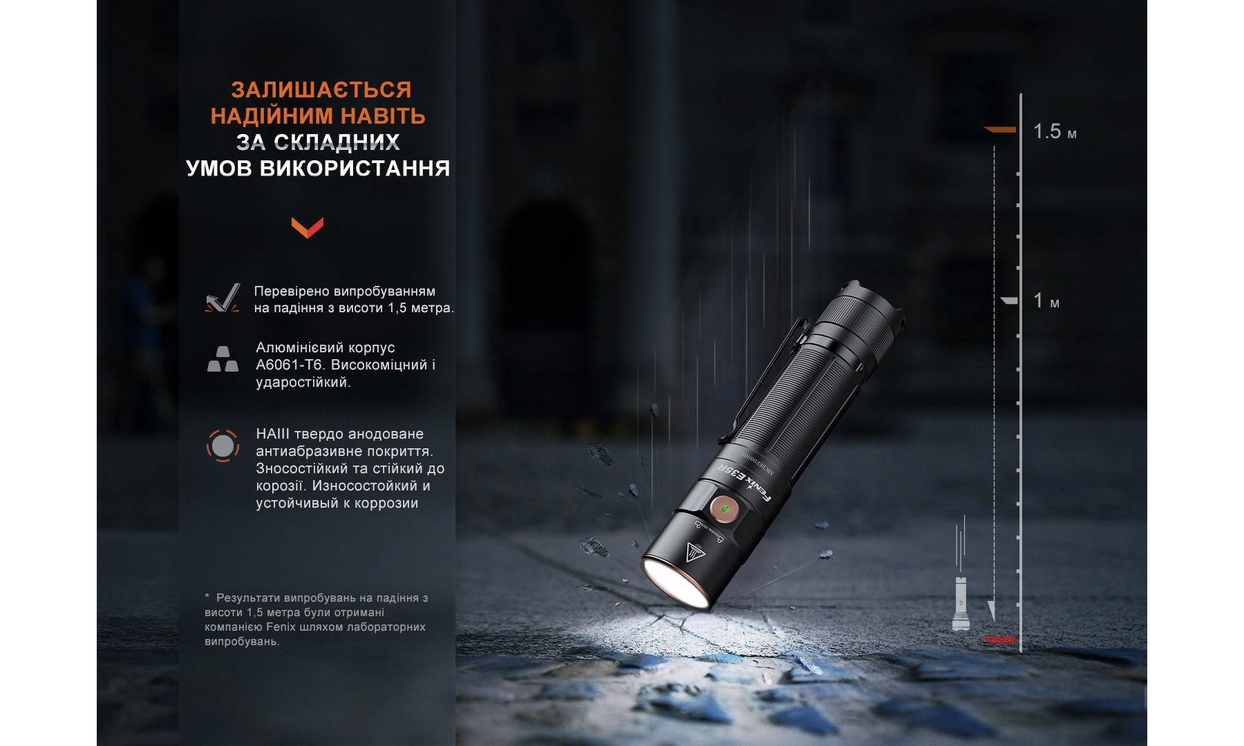 Фонарь ручной Fenix E35R 7