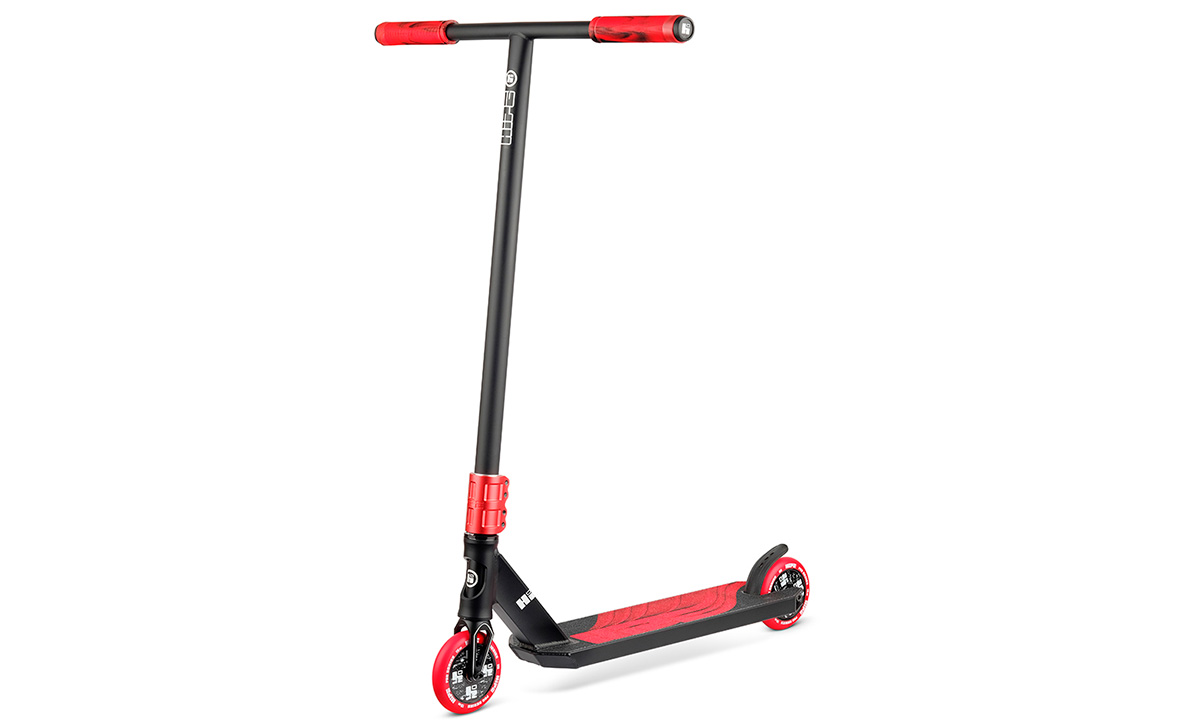 Самокат трюковый Hipe H4 Black-red 2 Самокат трюковый Hipe H4 Black-red 2