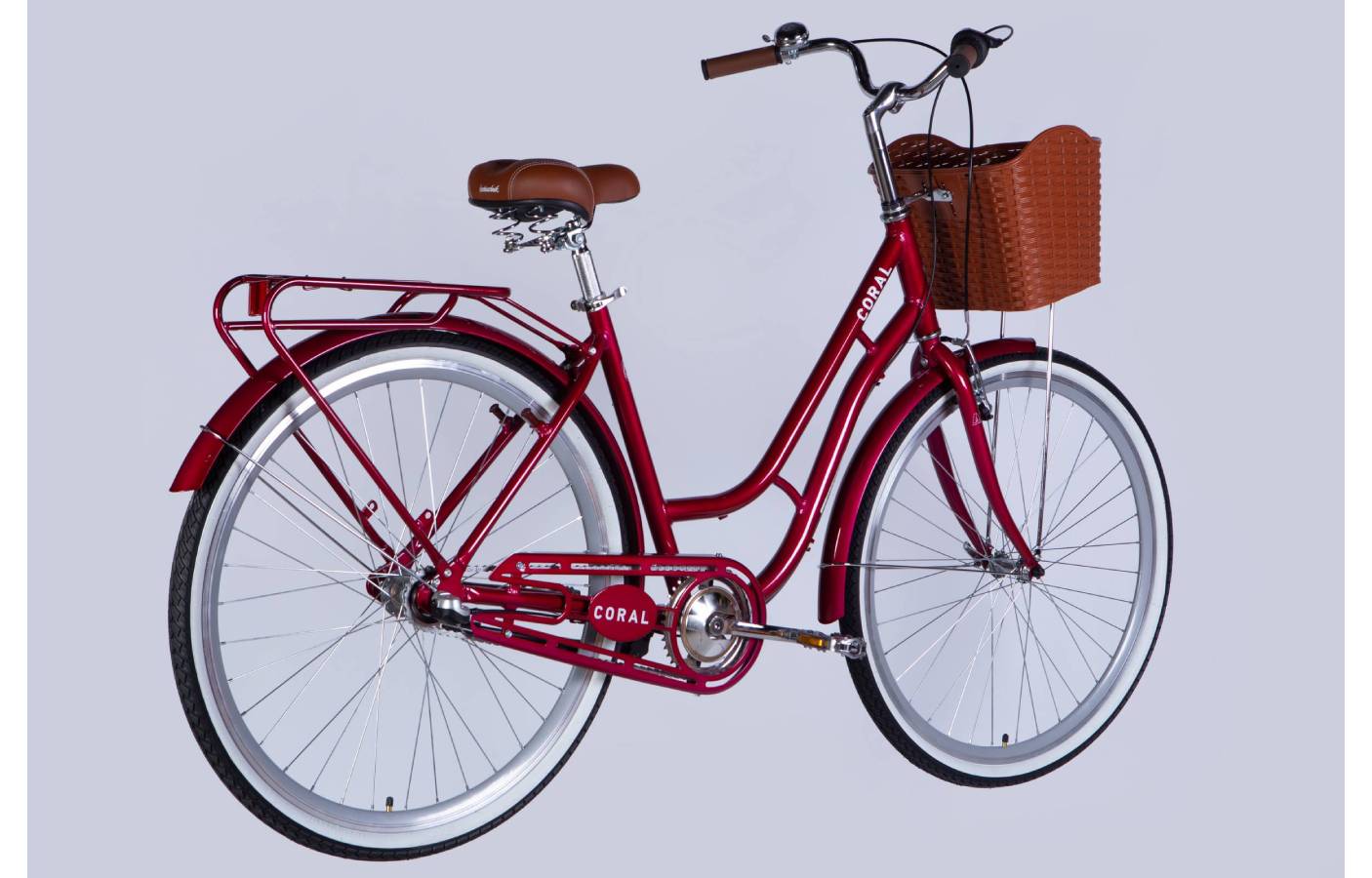 Фотография Велосипед Dorozhnik CORAL Nexus 28" размер L рама 19" 2025 рубиновыий 6