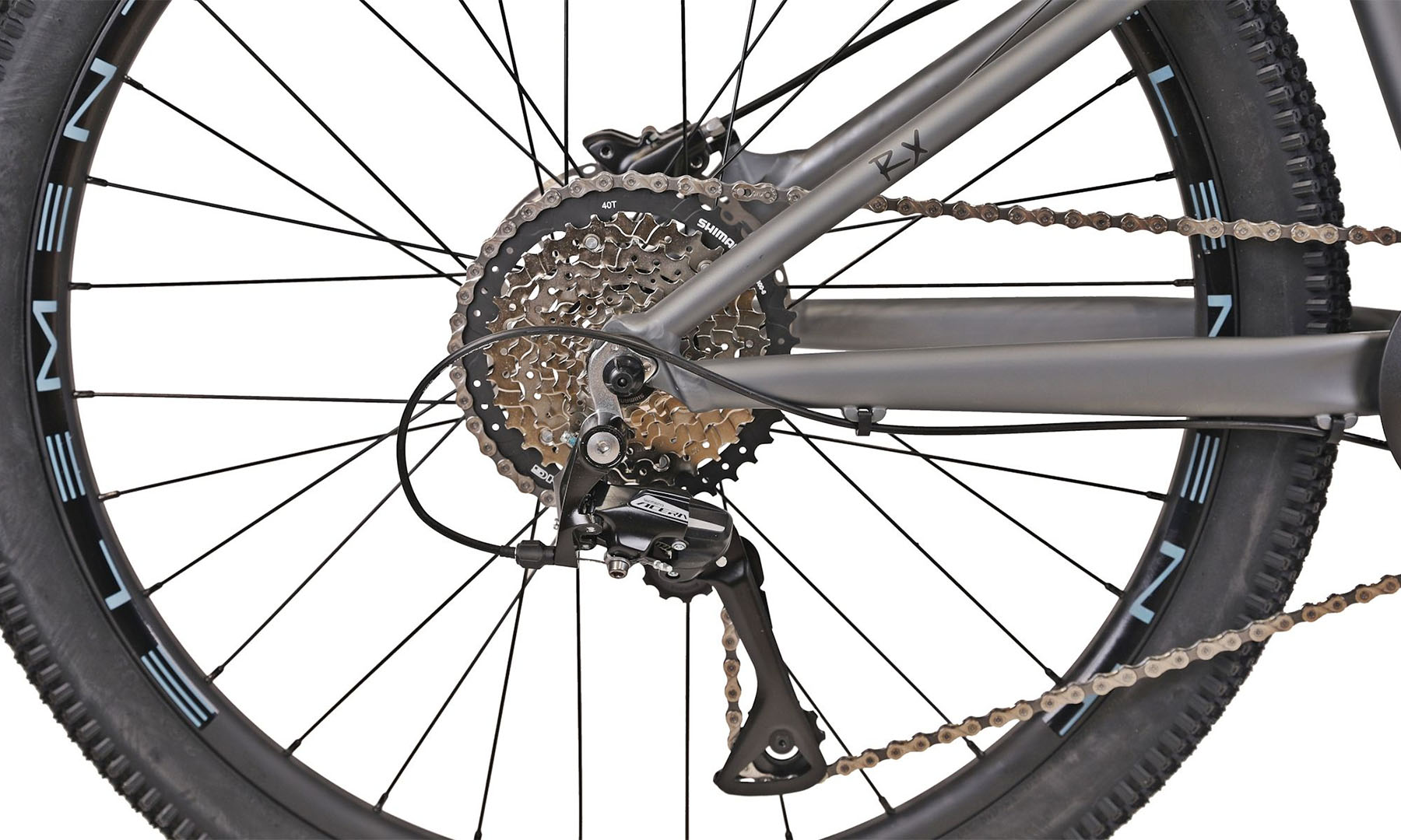 Велосипед Cyclone RX 26" розмір рами XS 2024 Сірий (мат) 3 Велосипед Cyclone RX 26" розмір рами XS 2024 Сірий (мат) 3