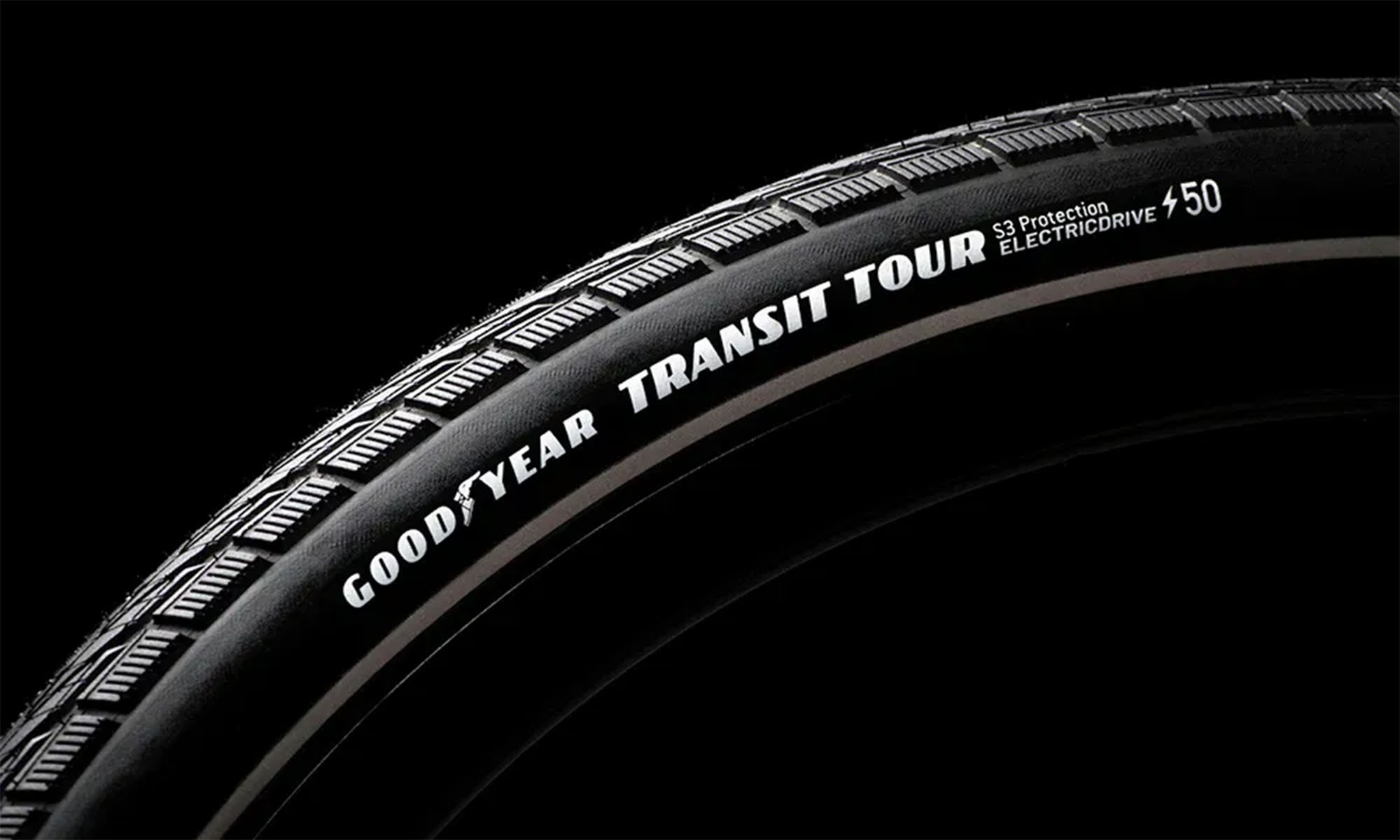 Покрышка GoodYear Transit Tour S3: Protection 27.5x2.00" (50-584), Wire, Black + reflective strips, 60tpi 3 Покрышка GoodYear Transit Tour S3: Protection 27.5x2.00" (50-584), Wire, Black + reflective strips, 60tpi 3