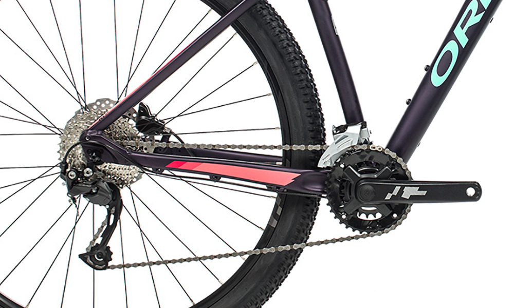 Велосипед Orbea MX40 ENT 27,5" (2021) 2021 Фиолетово-розовый 4