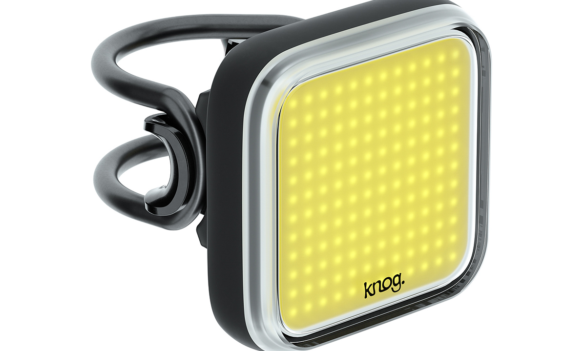 Мигалка передня Knog Blinder Square Front 200 Lumens, чорна 4