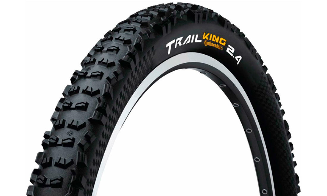 Фотография Покрышка Continental Trail King 2.4, 27.5"x2.40, 60-584, Foldable, BlackChili, ProTection Apex, Skin