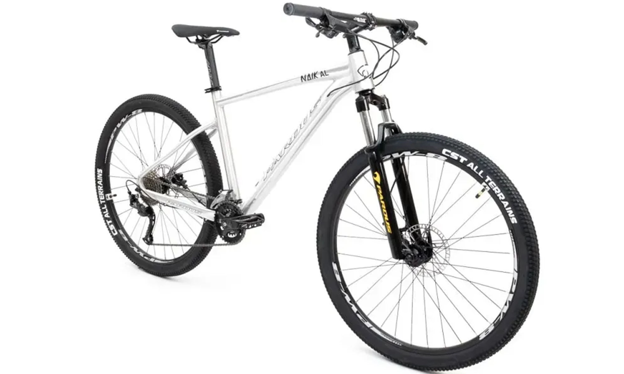 Велосипед PARDUS MTB Naik 27.5", размер L, год 2023, серебристый - P21-NA-L-SR 2