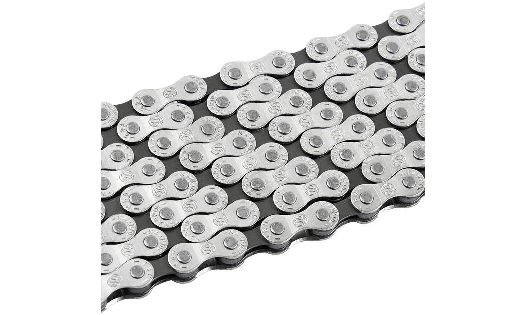 Цепь велосипедная Grey's 7-8ск. S52 Half Silver, 116 звеньев 