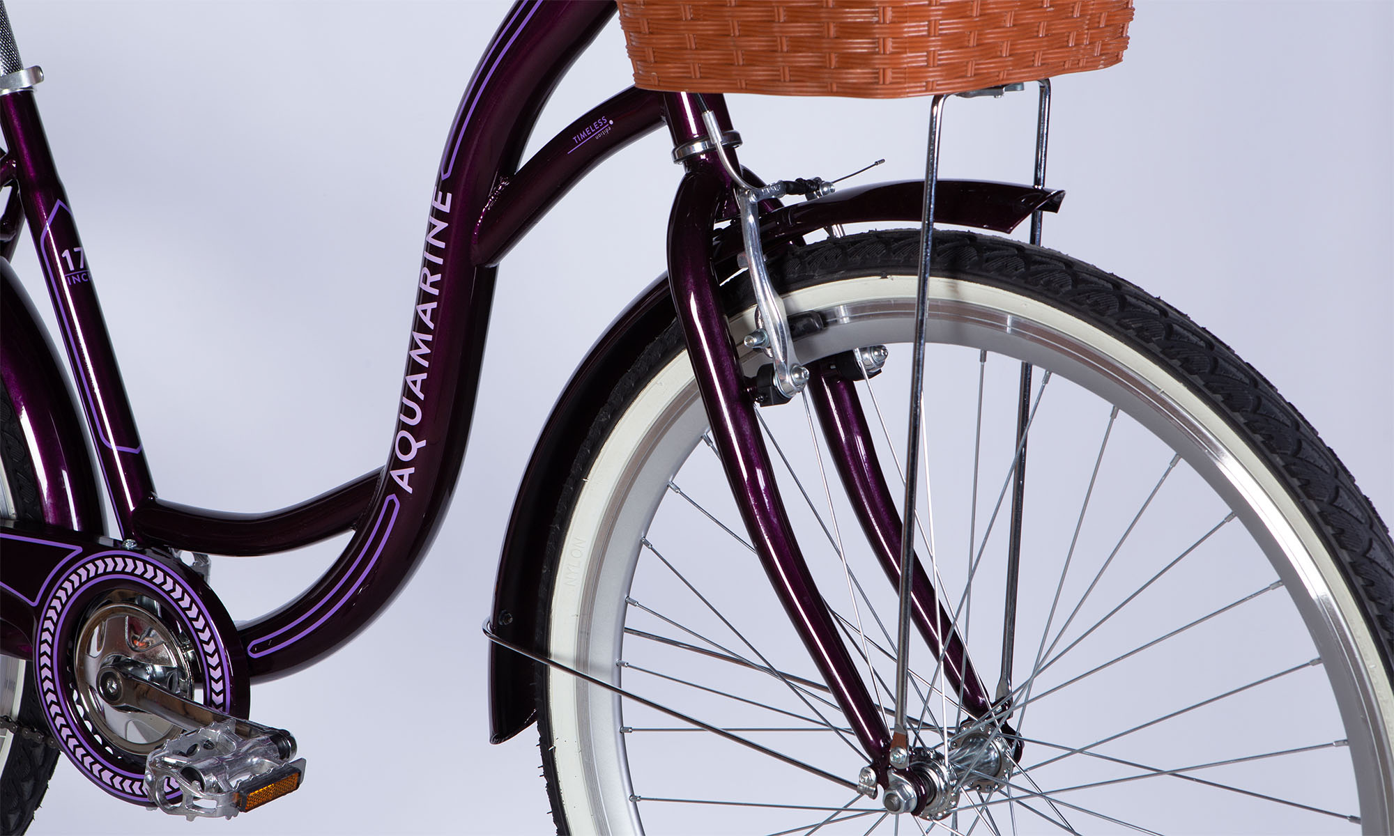 Велосипед Dorozhnik AQUAMARINE BH 26", розмір M, рама-17", 2025, фіолетовий 3 Велосипед Dorozhnik AQUAMARINE BH 26", розмір M, рама-17", 2025, фіолетовий 3