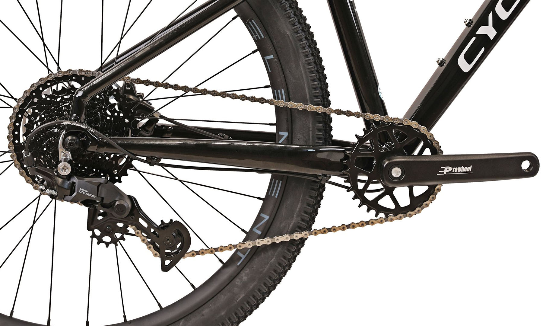 Велосипед Cyclone RX 26" розмір рами XS (12,5"), 2025, Чорний 6 Велосипед Cyclone RX 26" розмір рами XS (12,5"), 2025, Чорний 6