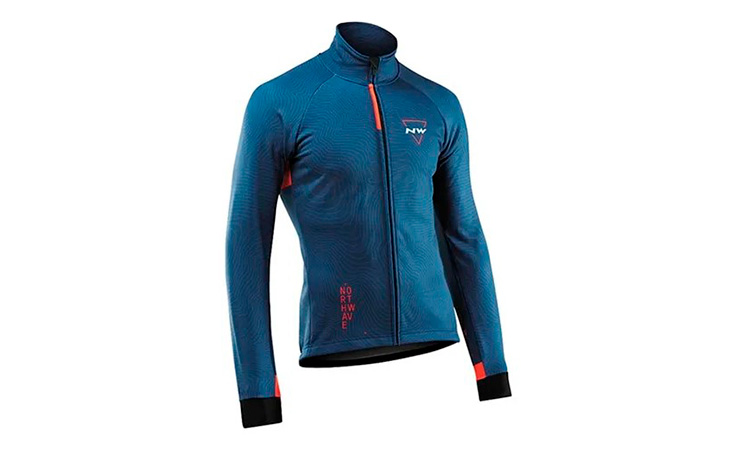 Велоджерси утеплённая Cycling Northwave v9, с флисом, размер L, синий 2 Велоджерси утеплённая Cycling Northwave v9, с флисом, размер L, синий 2