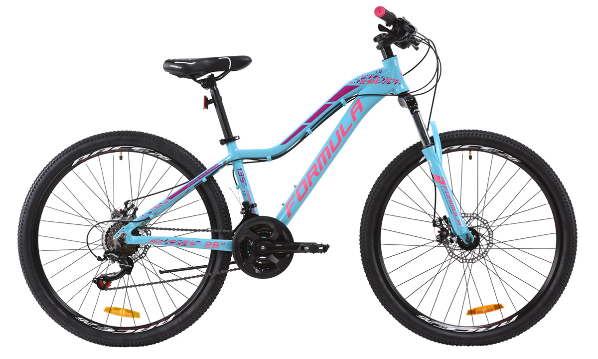 Велосипед Formula 26 MYSTIQUE 1.0 DD (2020) 2020 Голубо-розовый 6