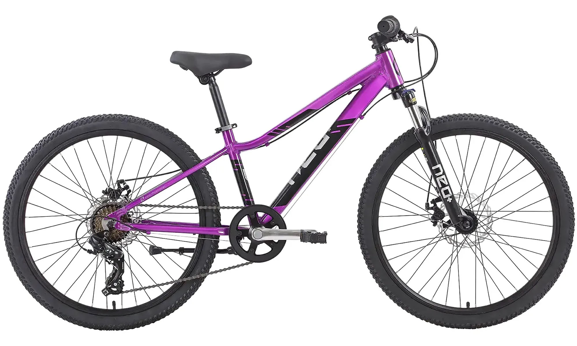 Велосипед Apollo NEO Disc+ 24", 7s girls, размер XS, год 2026, фиолетовый 