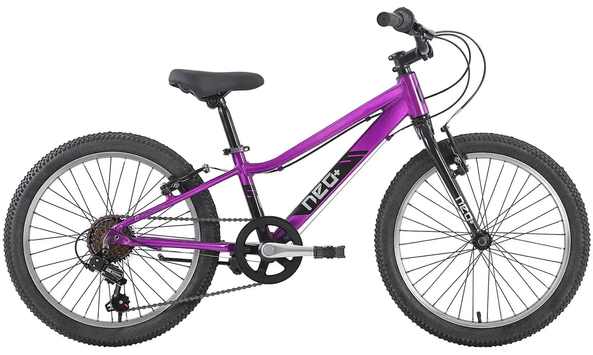 Велосипед Apollo NEO 20", 6s girls, размер XXS, год 2026, фиолетовый 