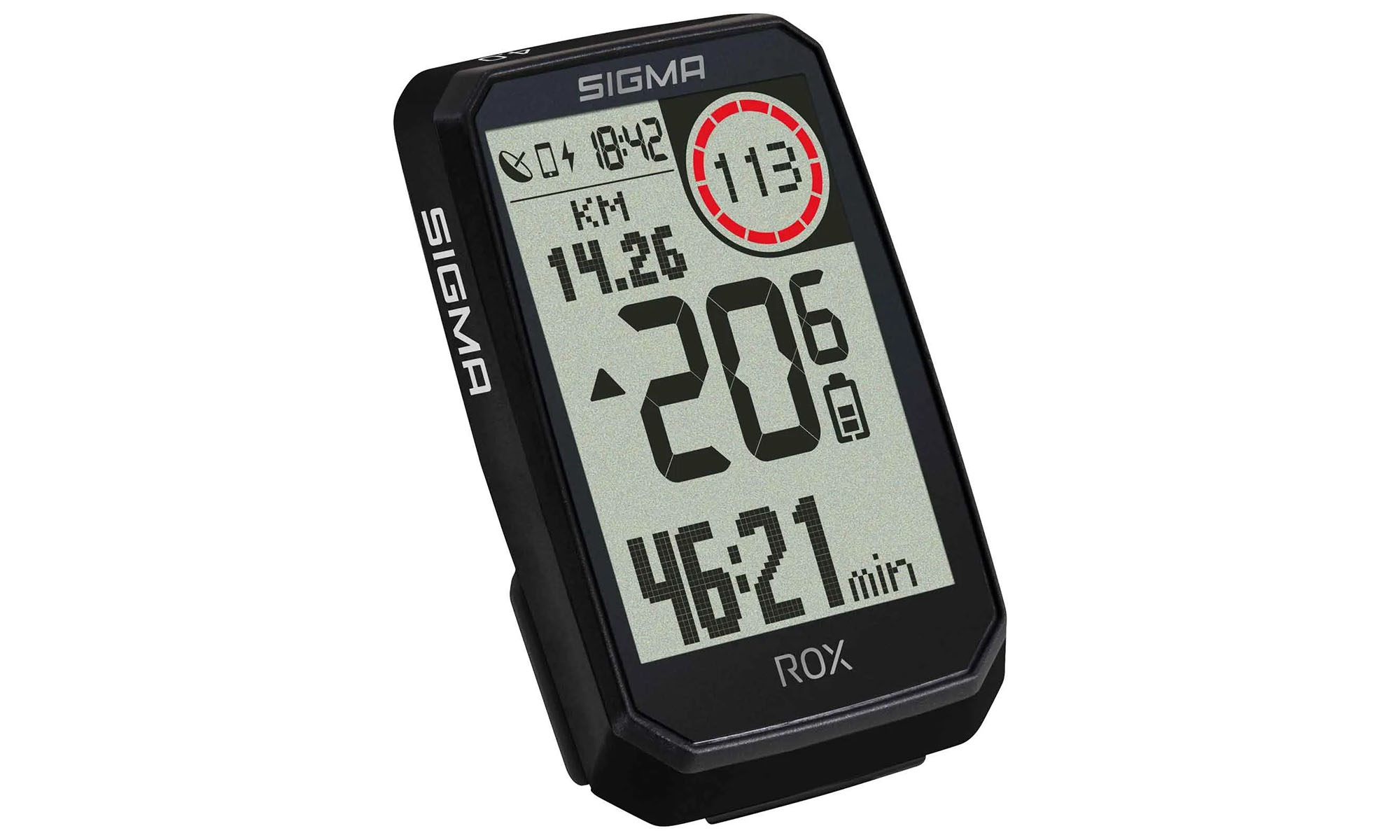 Велокомп'ютер Sigma Sport ROX 4.0 Endurance чорний 8