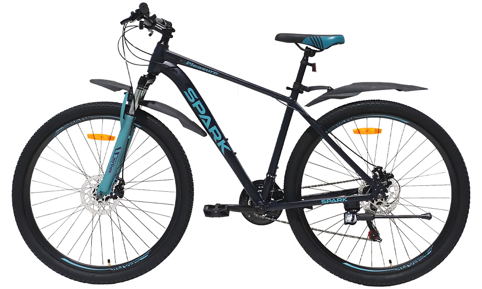 Велосипед SPARK PLEASURE 29", розмір L, рама 19", 2025, темно-синій 3 Велосипед SPARK PLEASURE 29", розмір L, рама 19", 2025, темно-синій 3