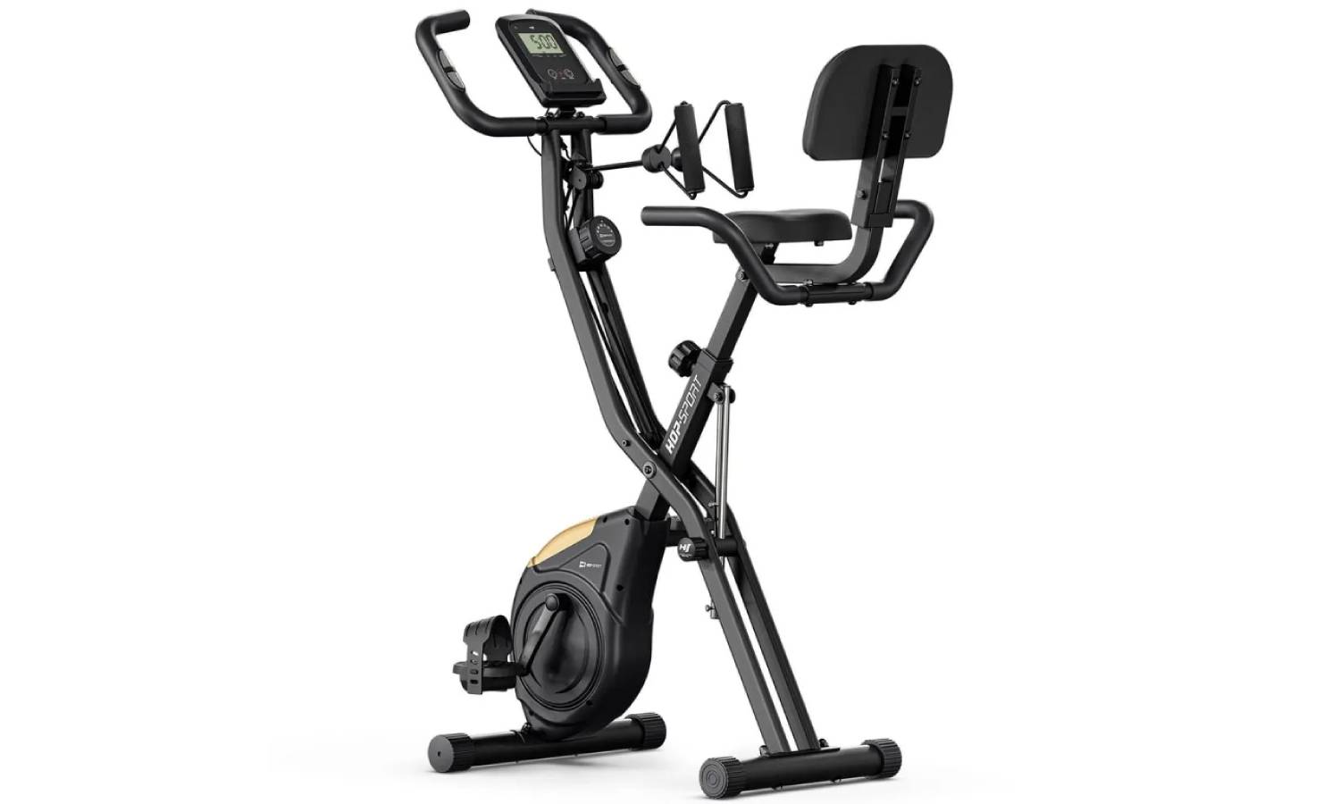 Велотренажер Hop-Sport HS-3030X Apeks X-Bike чорно-золотистий Велотренажер Hop-Sport HS-3030X Apeks X-Bike чорно-золотистий