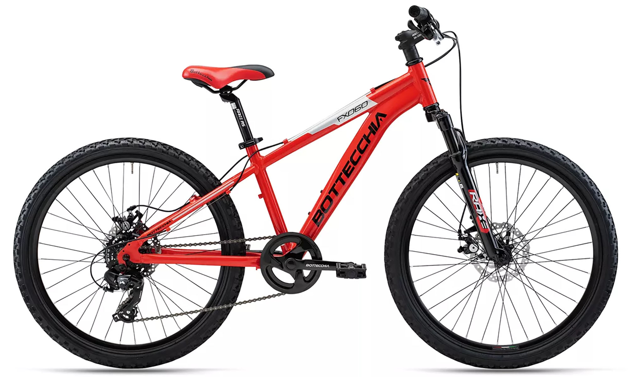 Велосипед Bottecchia MTB 061 Disk 24", размер XXS, рама 13", год 2026, Красный 