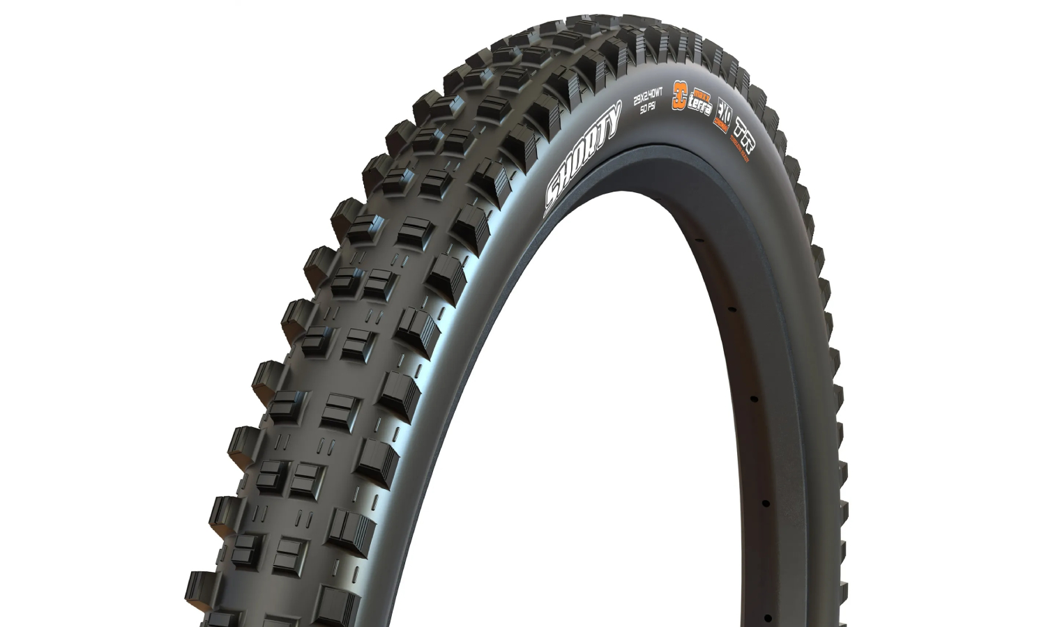 Покрышка MAXXIS SHORTY 27.5X2.40WT TPI-60X2 Foldable 3CG/DH/TR 