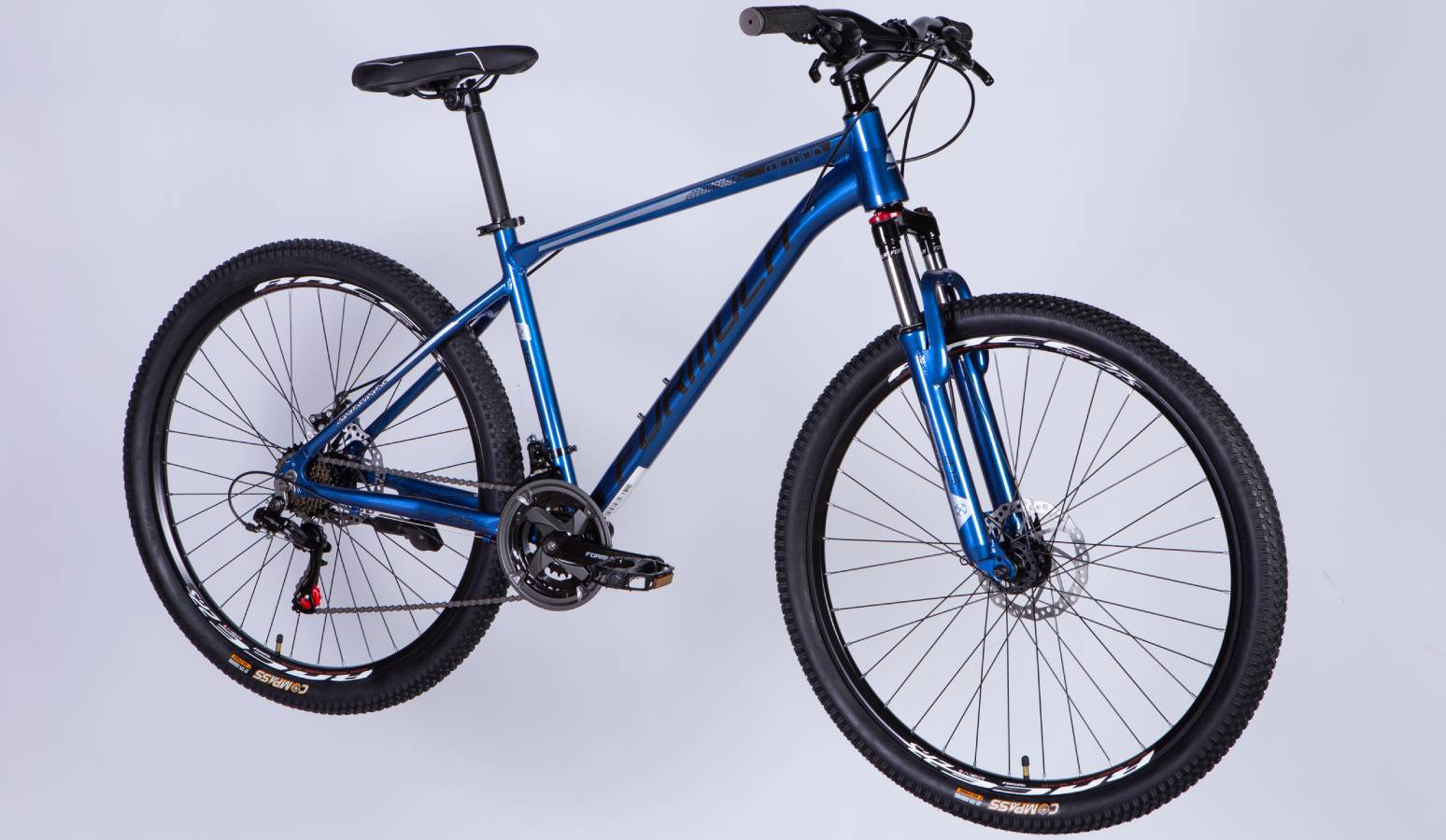 Велосипед Formula MOTION DD 27,5" розмір М рама 18" 2025 синій 2