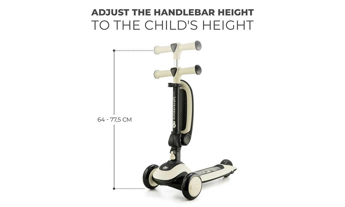 Самокат Kinderkraft Halley Stone White 3