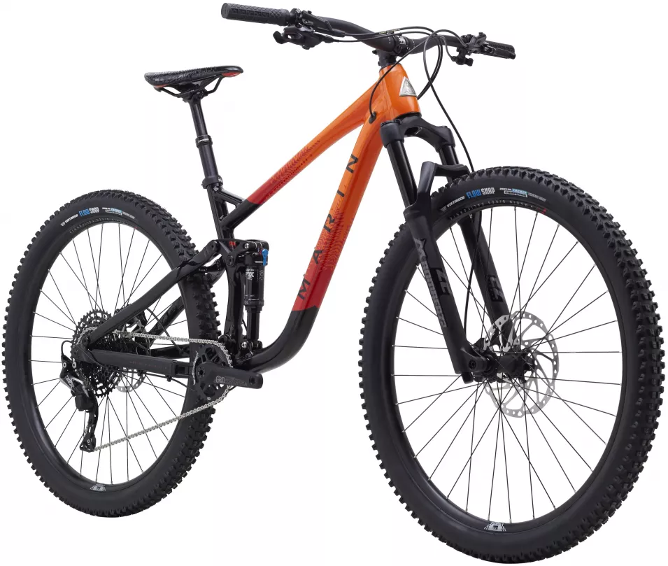 Велосипед Marin RIFT ZONE 3 29" рама  S (2022) Черно-оранжевый 2