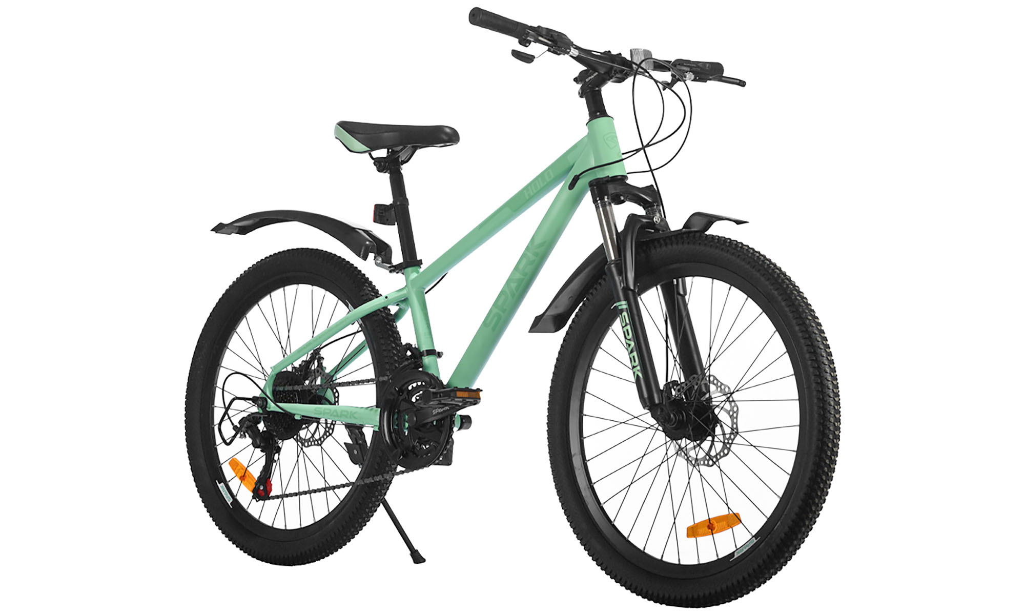 Велосипед SPARK HOLD 24", размер XXS, рама 12", год 2025, мятный 3 Велосипед SPARK HOLD 24", размер XXS, рама 12", год 2025, мятный 3