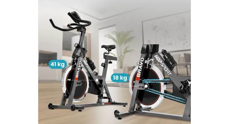 Спинбайк Hop-Sport HS-045IC Bravo черный 4