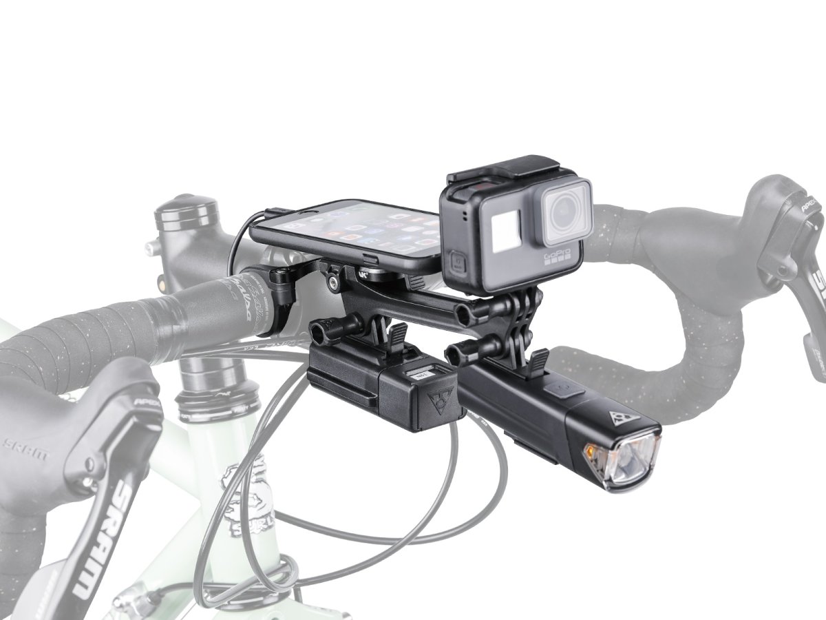 Кронштейн на руль Topeak Ridecase Multimount пластик 3 Кронштейн на руль Topeak Ridecase Multimount пластик 3