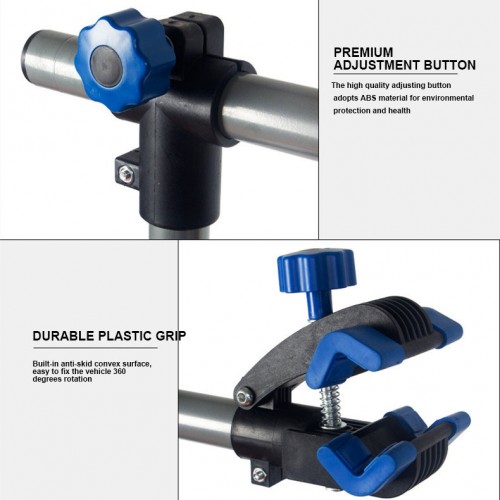 Стійка для велосипеда Bike Repair Stand з полицею, Чорний 4