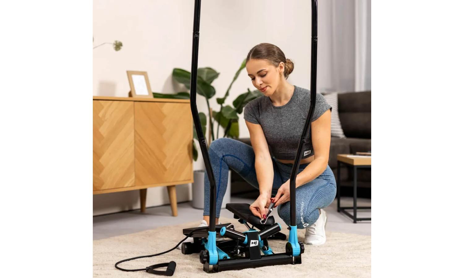 Степпер Hop-Sport HS-045S Slim Синій 18