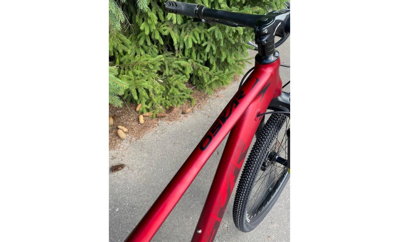 Велосипед Oskar BLAZE 29" размер М рама 17 2024 Красный 4 Велосипед Oskar BLAZE 29" размер М рама 17 2024 Красный 4