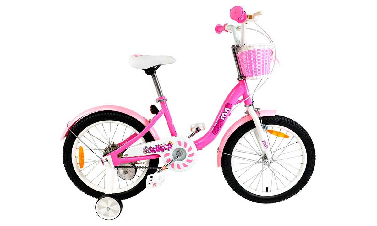 Фотография Велосипед RoyalBaby Chipmunk MM Girls 18" 2019 Розовый
