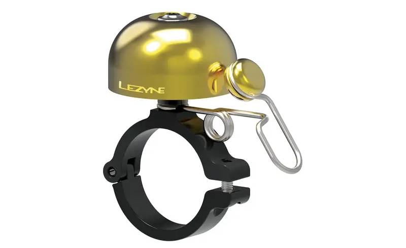 Фотография Звонок Lezyne CLASSIC BRASS BELL- HM Медный / Черный Y14