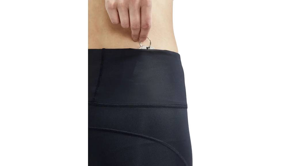 Тайтси Craft ADV Essence High Waist Tights жіночі, розмір XS, сезон SS 20, чорний 5